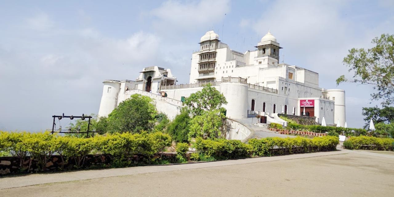Sajjangarh Fort Hotel View